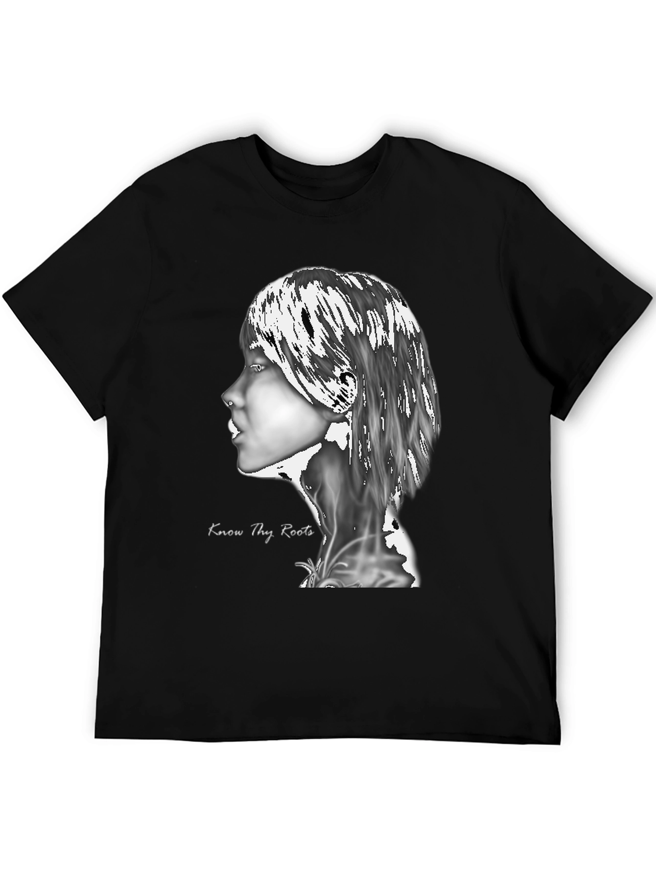 Know Thy Roots Graphic T-Shirt - Black