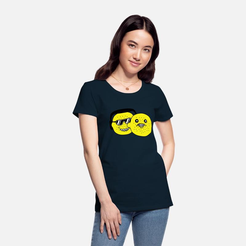 Funny 2 DJ Citrus Fruit Two Lemon Friends Team Fun