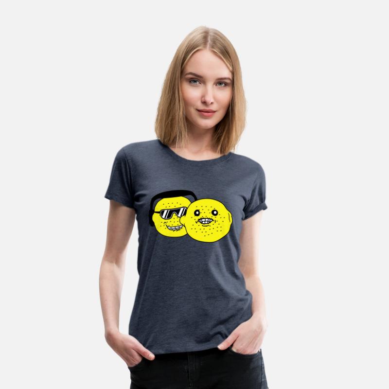 Funny 2 DJ Citrus Fruit Two Lemon Friends Team Fun