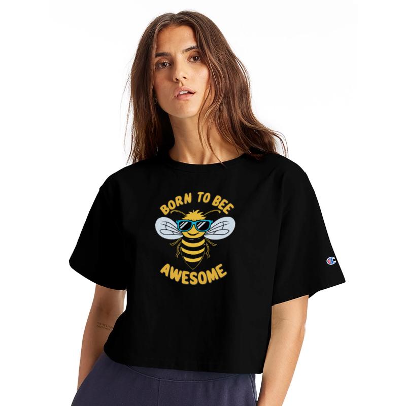 Funny BEE Saying Born to Bee Awesome