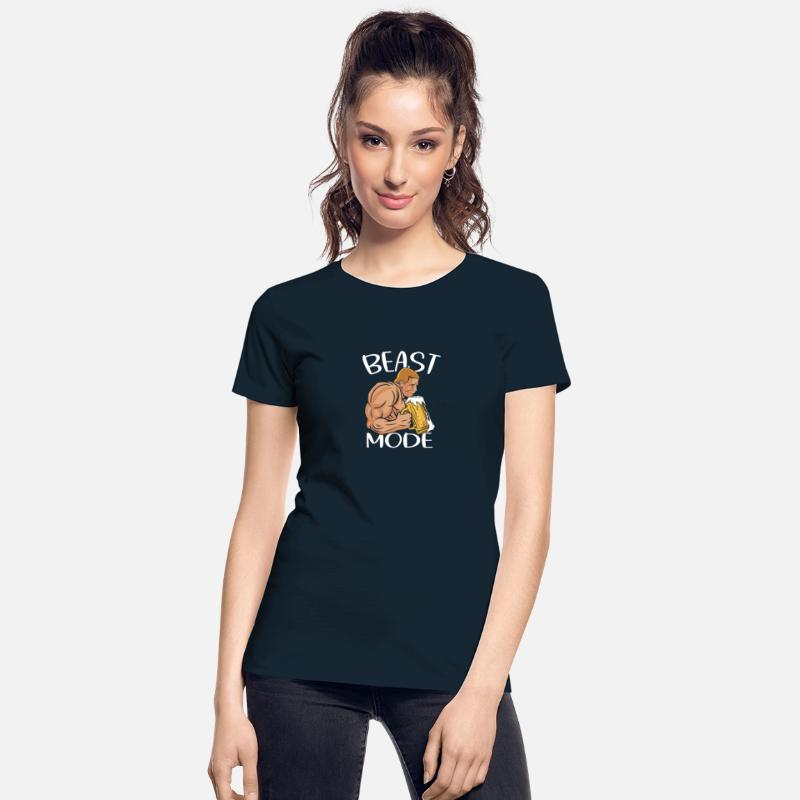 Funny Beer Drinker Sport Design in white