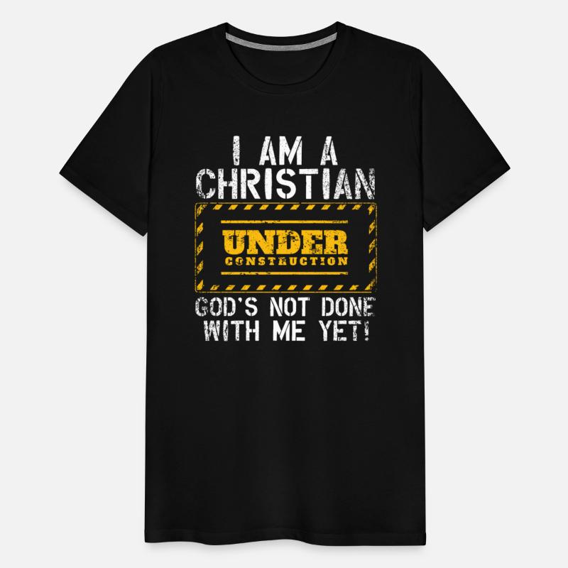 Funny Christian Under Construction Gift Catholic