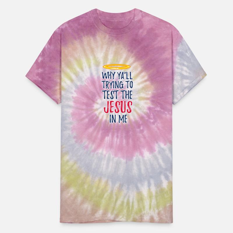 Funny christian why y'all trying test jesus in me