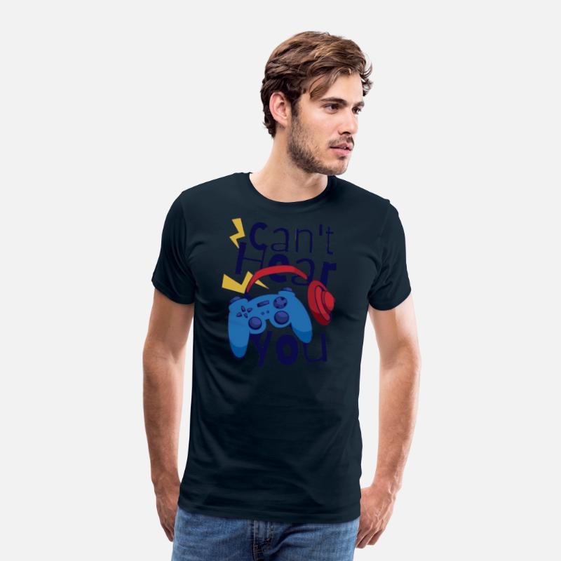 Funny Gamer Headset And Controller Can't Hear You