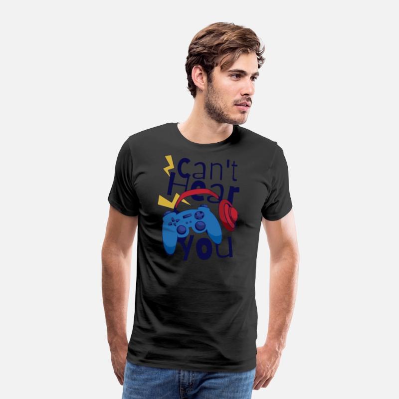 Funny Gamer Headset And Controller Can't Hear You