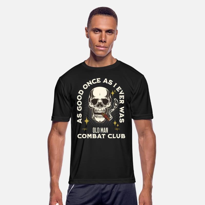 Funny Jiu Jitsu Old Man Combat Club Martial Arts