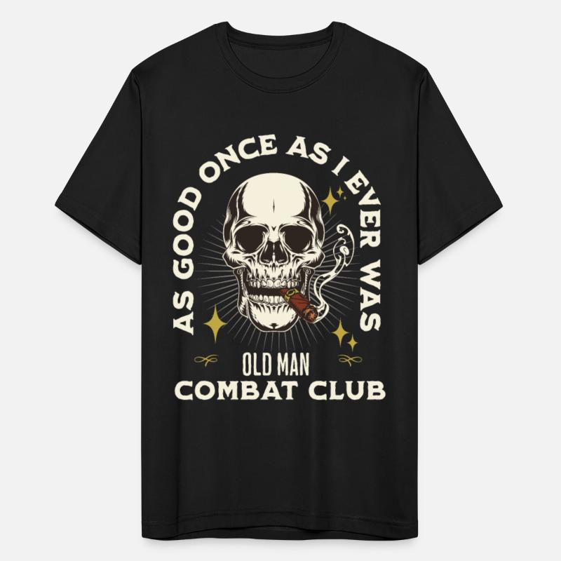 Funny Jiu Jitsu Old Man Combat Club Martial Arts