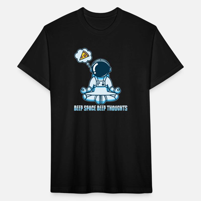 Funny Meditating Astronaut Tee