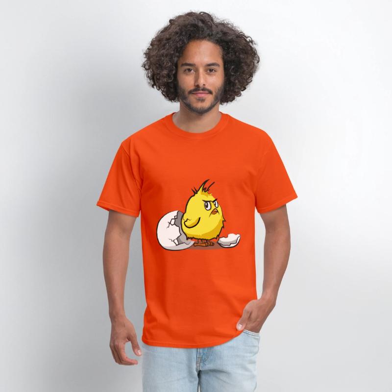 Funny Naughty Chick Eggshell Bird Beep