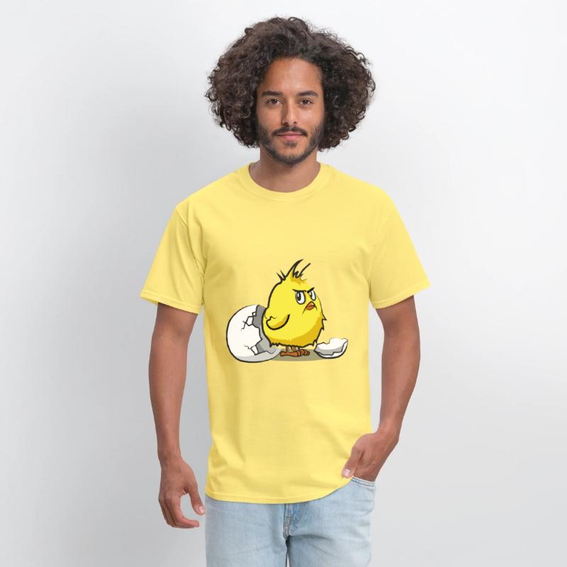 Funny Naughty Chick Eggshell Bird Beep