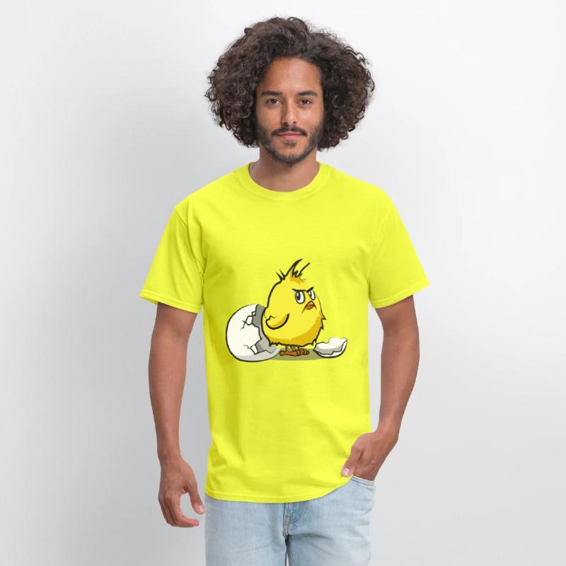Funny Naughty Chick Eggshell Bird Beep