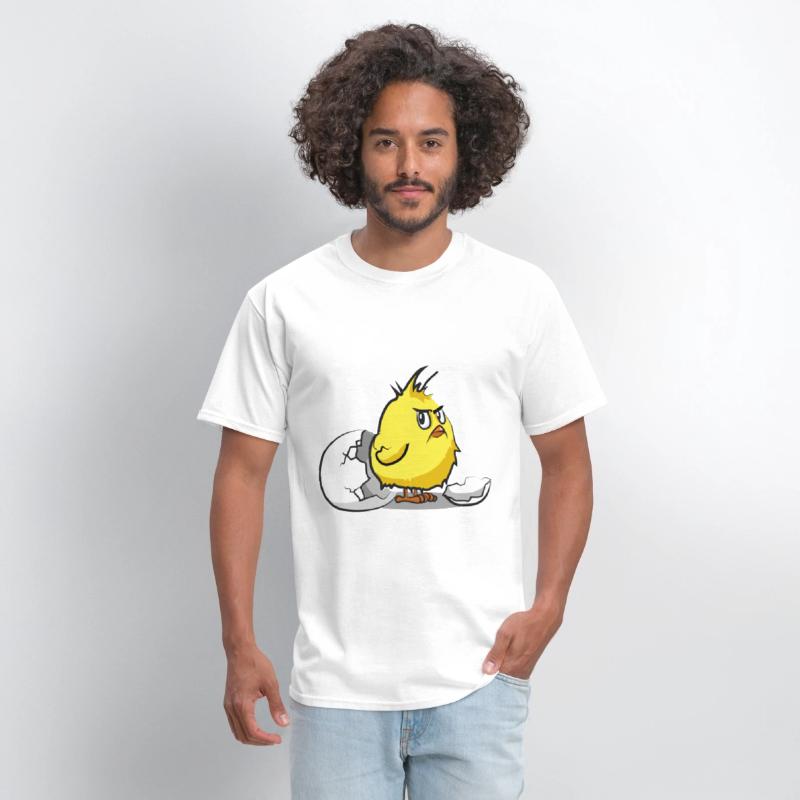 Funny Naughty Chick Eggshell Bird Beep