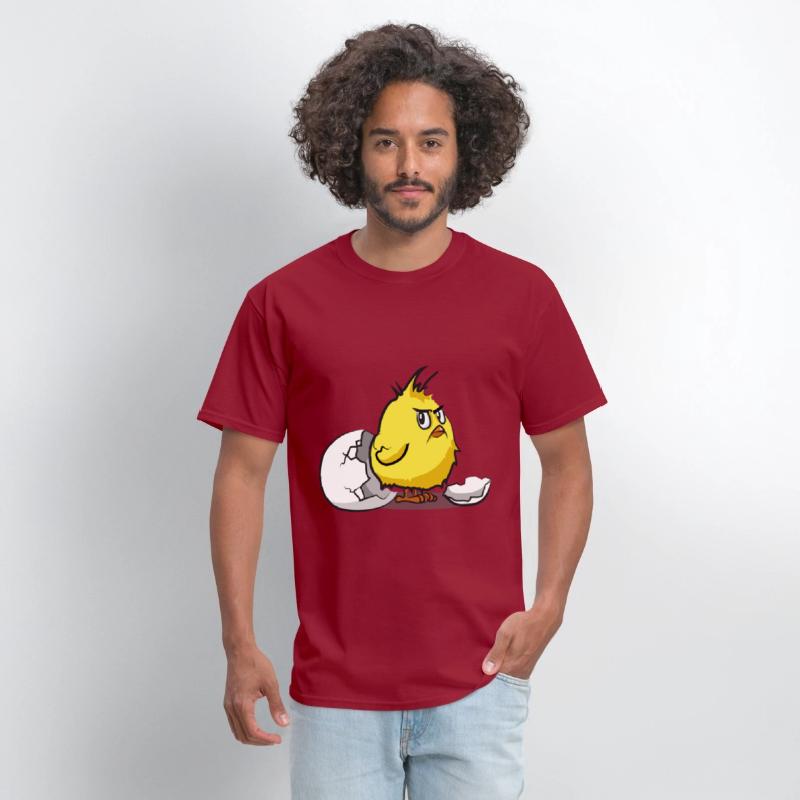 Funny Naughty Chick Eggshell Bird Beep