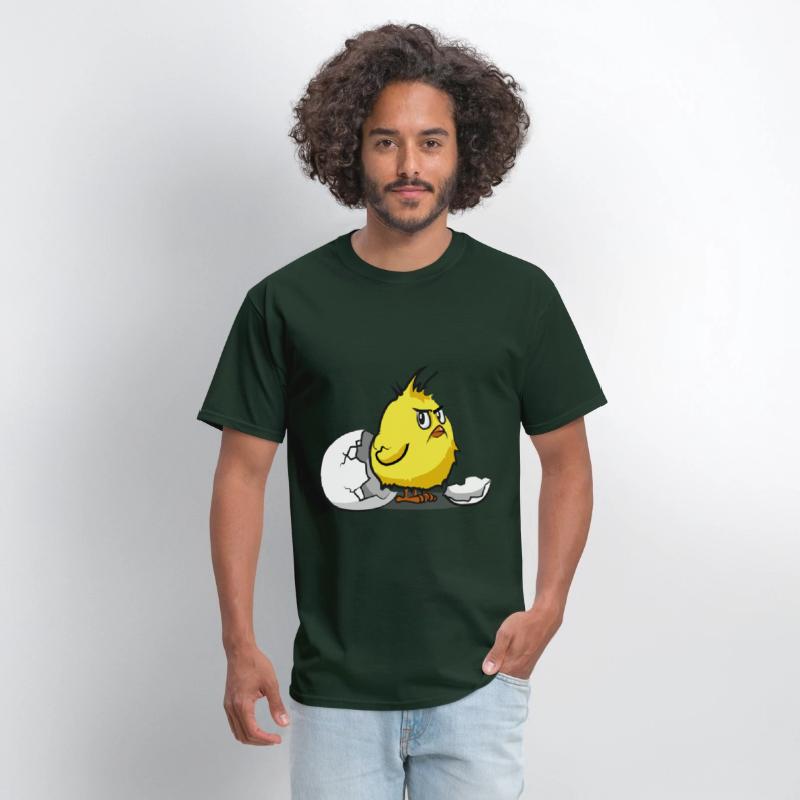 Funny Naughty Chick Eggshell Bird Beep