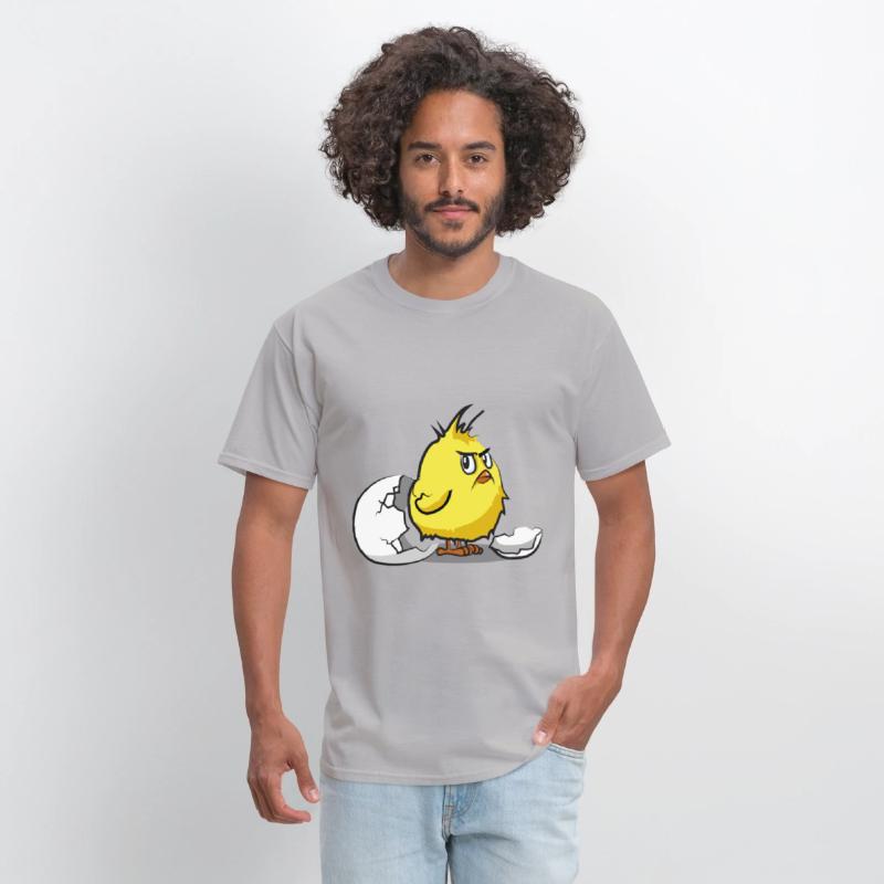 Funny Naughty Chick Eggshell Bird Beep