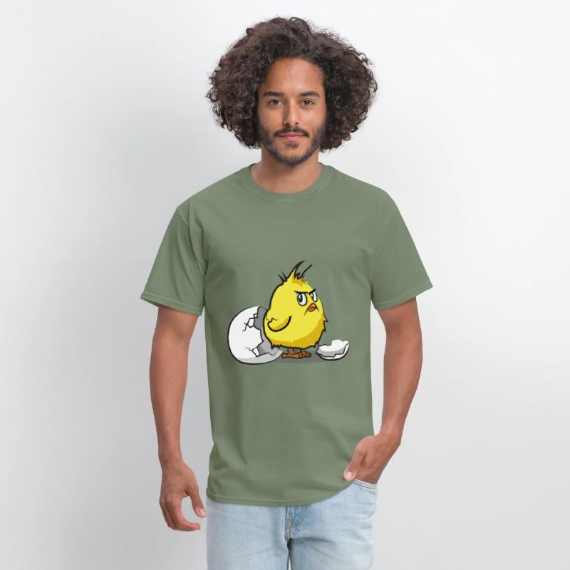 Funny Naughty Chick Eggshell Bird Beep