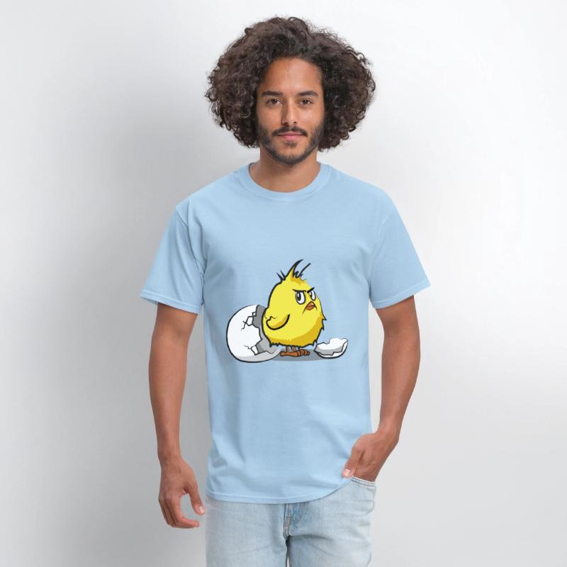 Funny Naughty Chick Eggshell Bird Beep