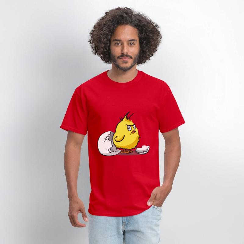 Funny Naughty Chick Eggshell Bird Beep