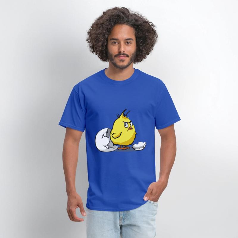 Funny Naughty Chick Eggshell Bird Beep