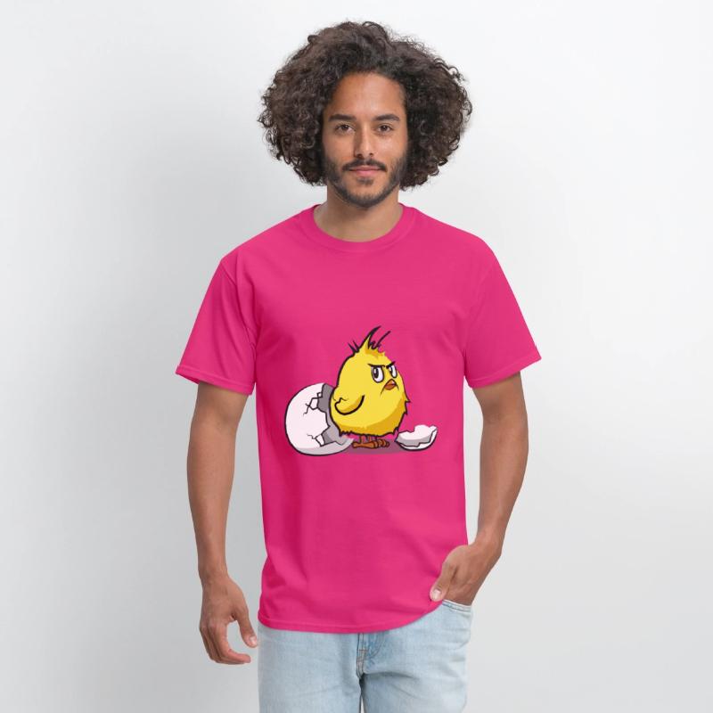 Funny Naughty Chick Eggshell Bird Beep