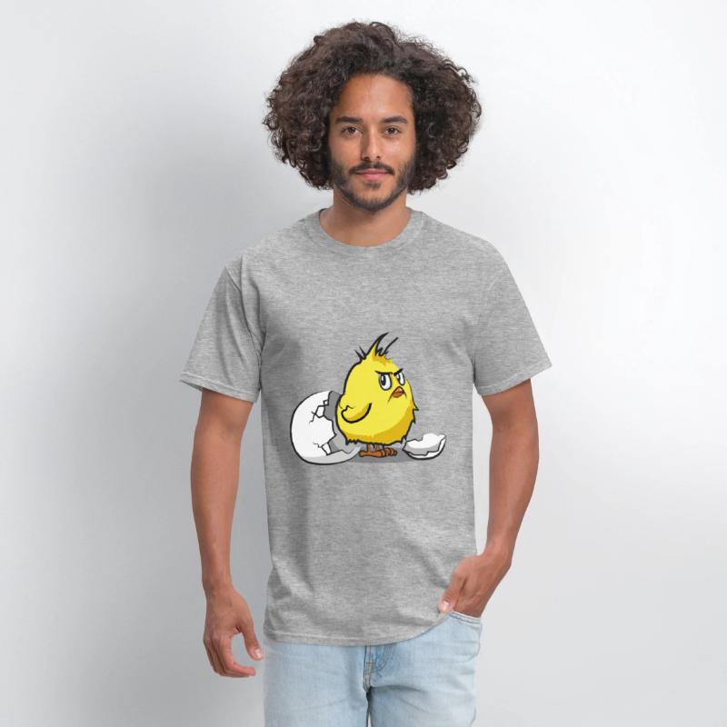 Funny Naughty Chick Eggshell Bird Beep