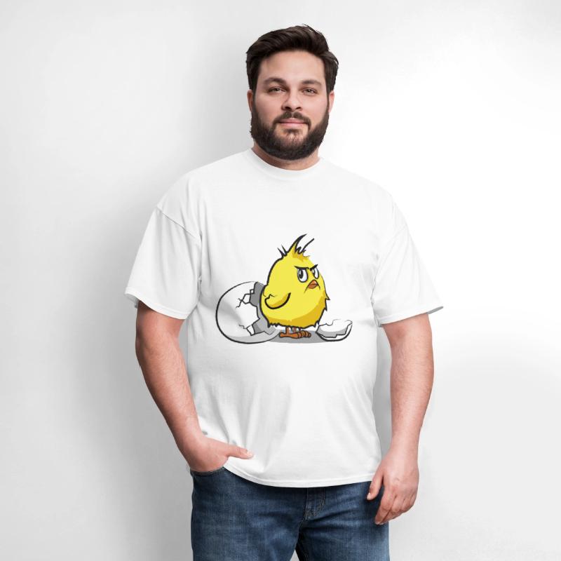 Funny Naughty Chick Eggshell Bird Beep