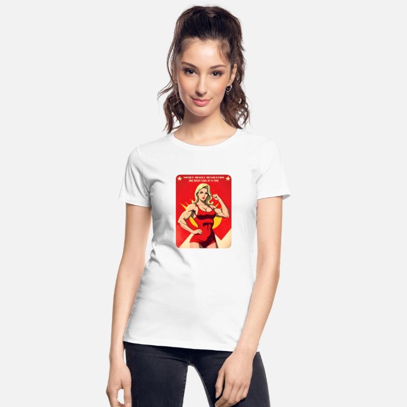 Funny Retro Bodybuilding Soviet Communism Humor
