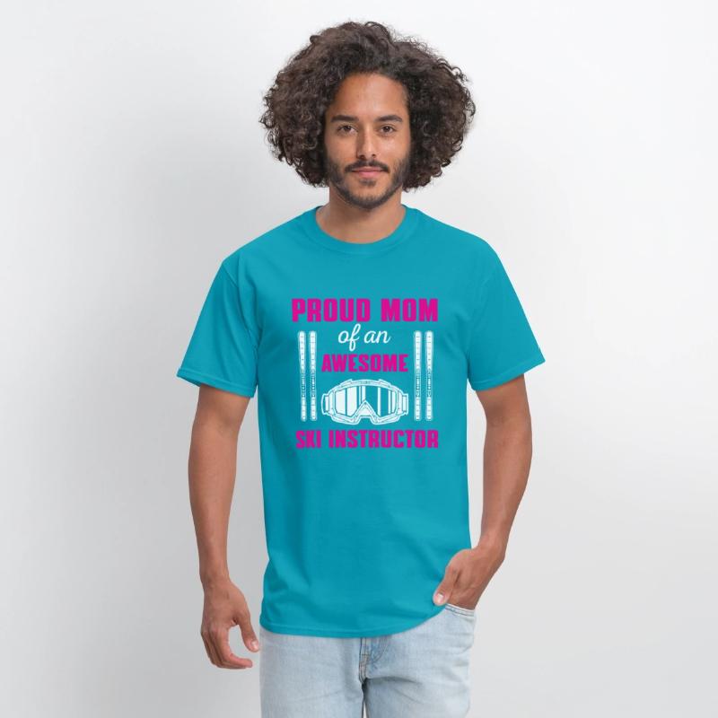 Funny Ski Instructor Mom Shirt