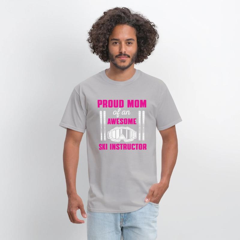 Funny Ski Instructor Mom Shirt