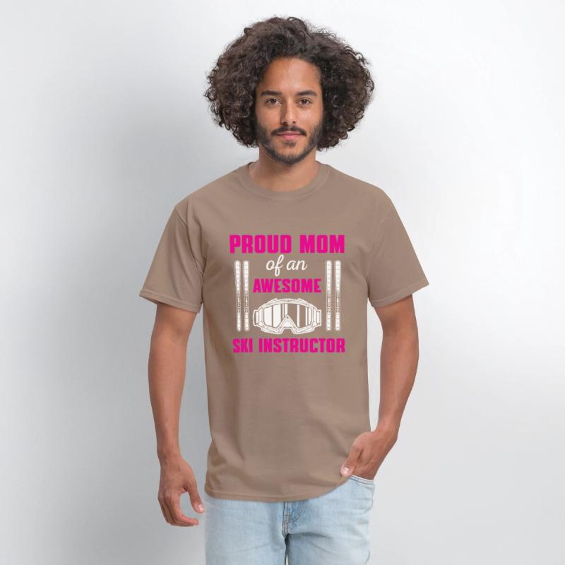 Funny Ski Instructor Mom Shirt