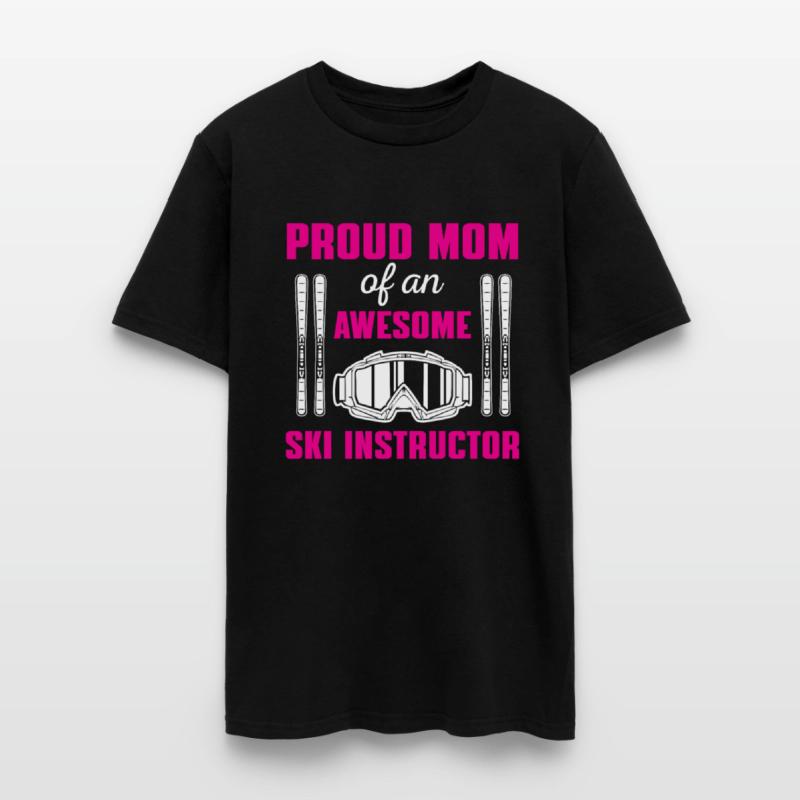 Funny Ski Instructor Mom Shirt
