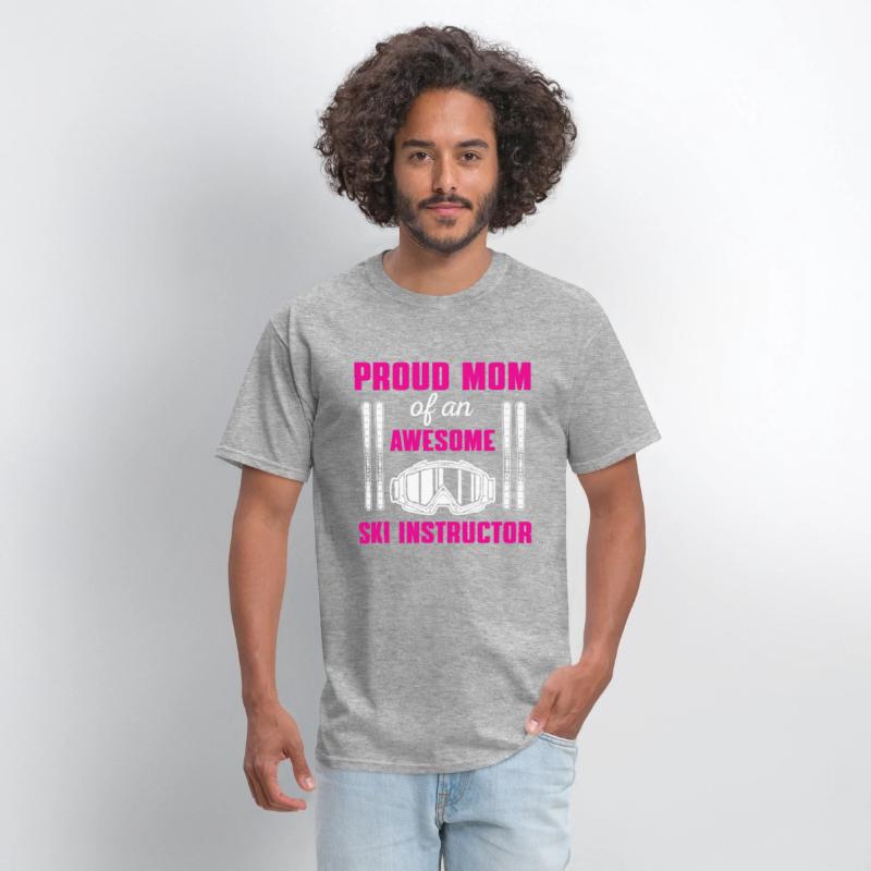 Funny Ski Instructor Mom Shirt