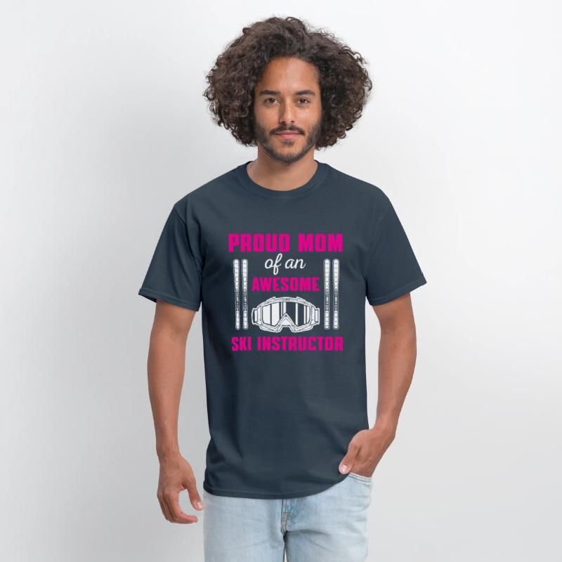 Funny Ski Instructor Mom Shirt