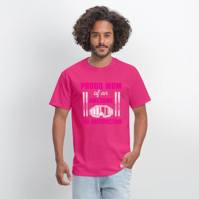 Funny Ski Instructor Mom Shirt