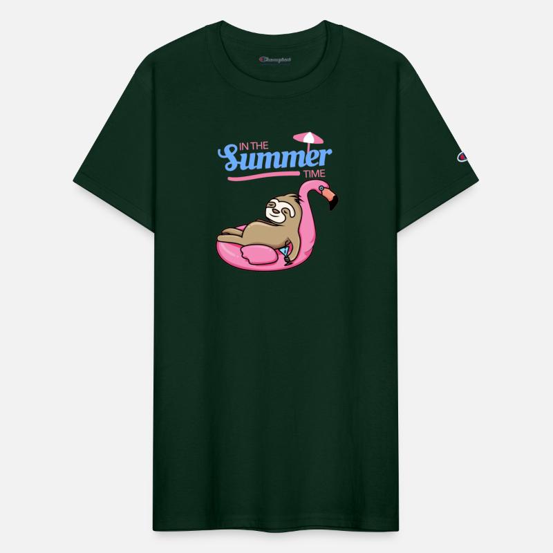 Funny Sloth Summer
