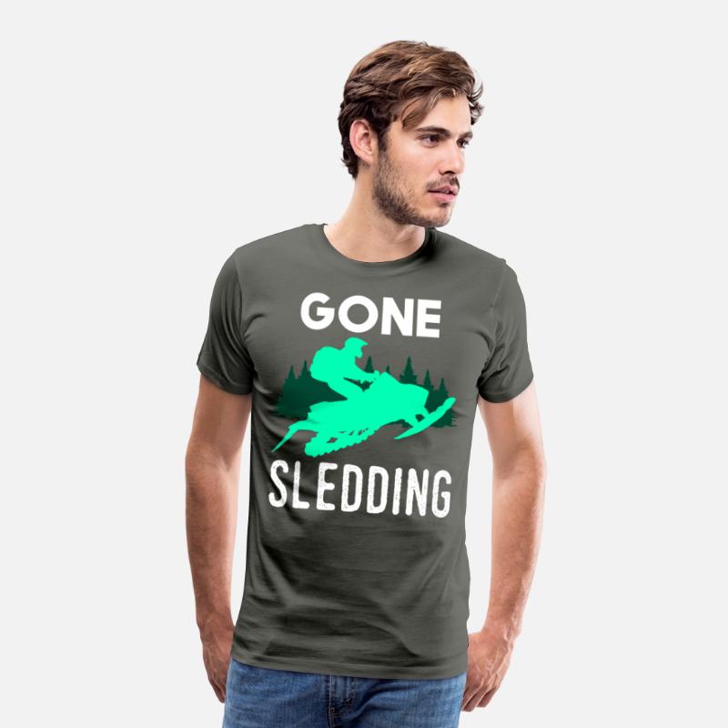 Funny Snowmobile Men Women Snowmobiling Winter
