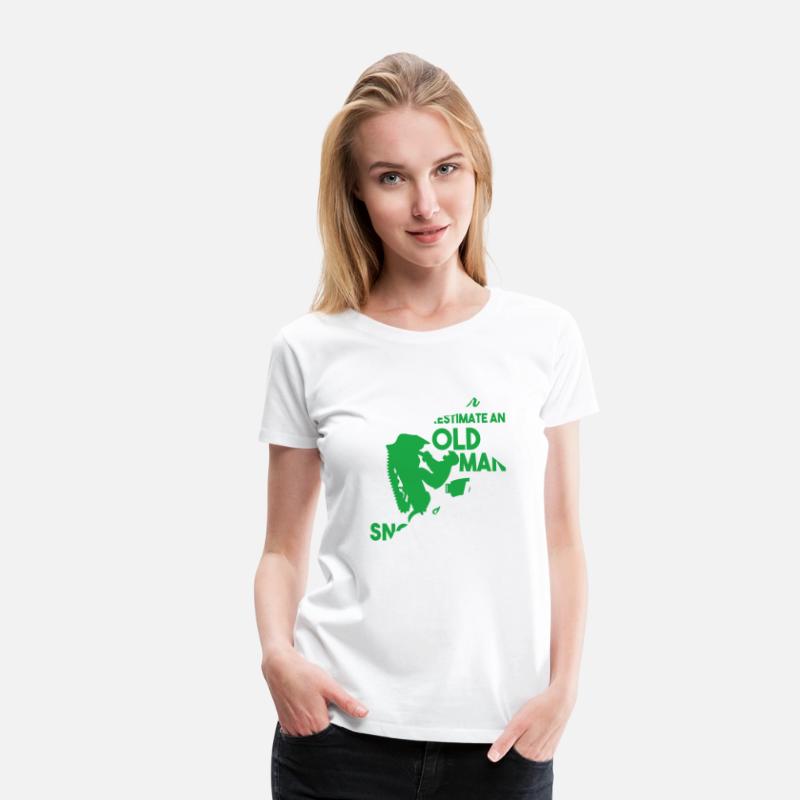 Funny Snowmobiling Ride Shirt Old Man Snowmobile