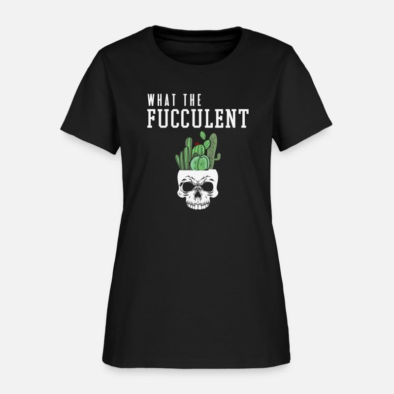 Funny Succulent Skull for Plant Lovers with a Dark