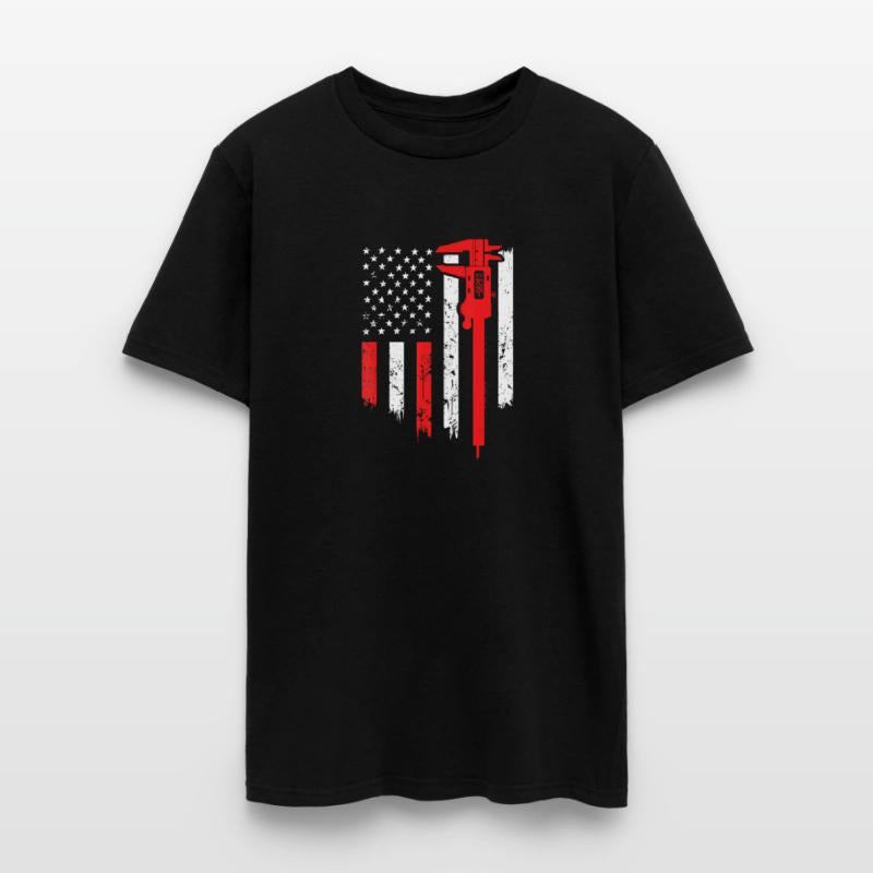 Funny USA Flag CNC Mechanic Tools Machinist Gift
