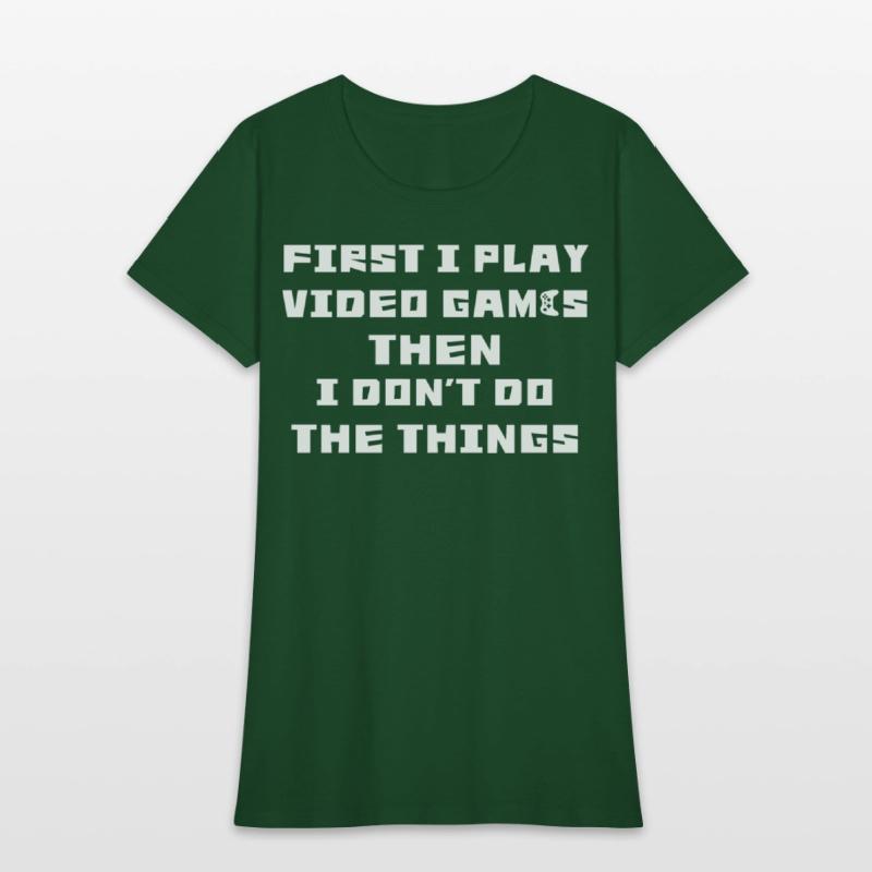 Funny Video Game Quote T-Shirt - Play, Pause, Life