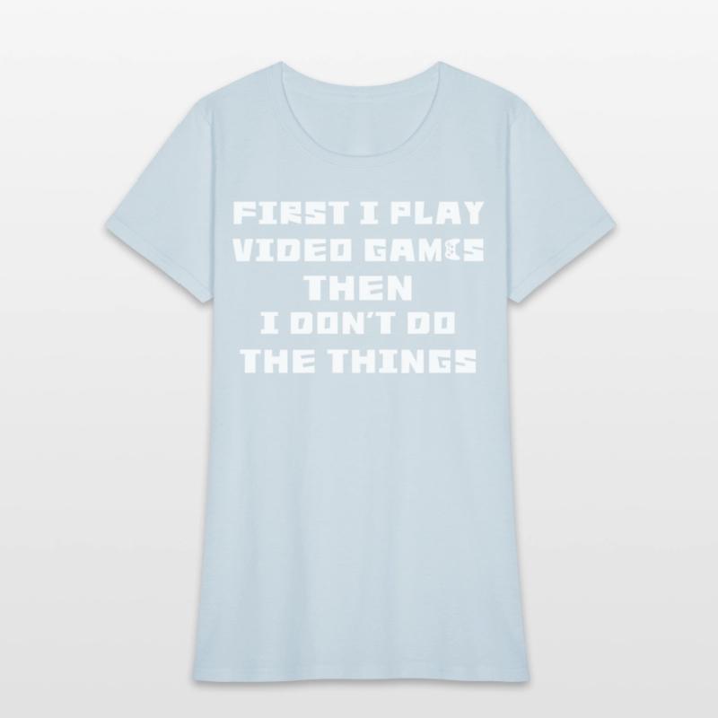 Funny Video Game Quote T-Shirt - Play, Pause, Life