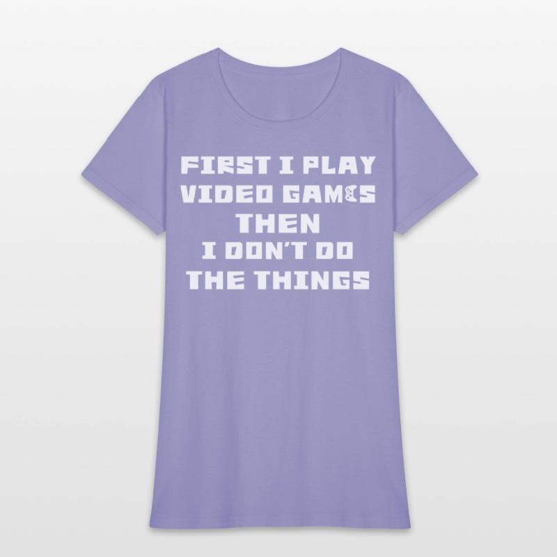 Funny Video Game Quote T-Shirt - Play, Pause, Life
