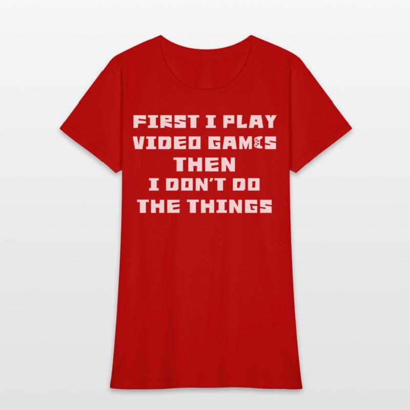 Funny Video Game Quote T-Shirt - Play, Pause, Life