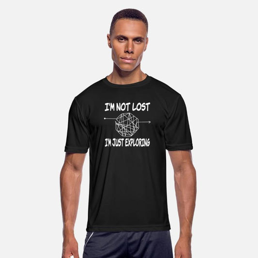 Funny Witty Life Slogans: I'm Not Lost, I'm Just E