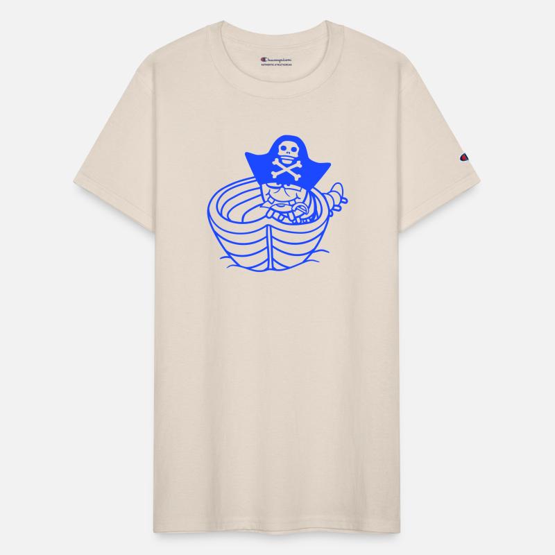 Funny Worm Caterpillar Pirate Sweet Paddle Rowing