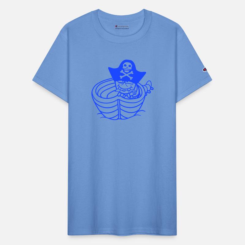 Funny Worm Caterpillar Pirate Sweet Paddle Rowing