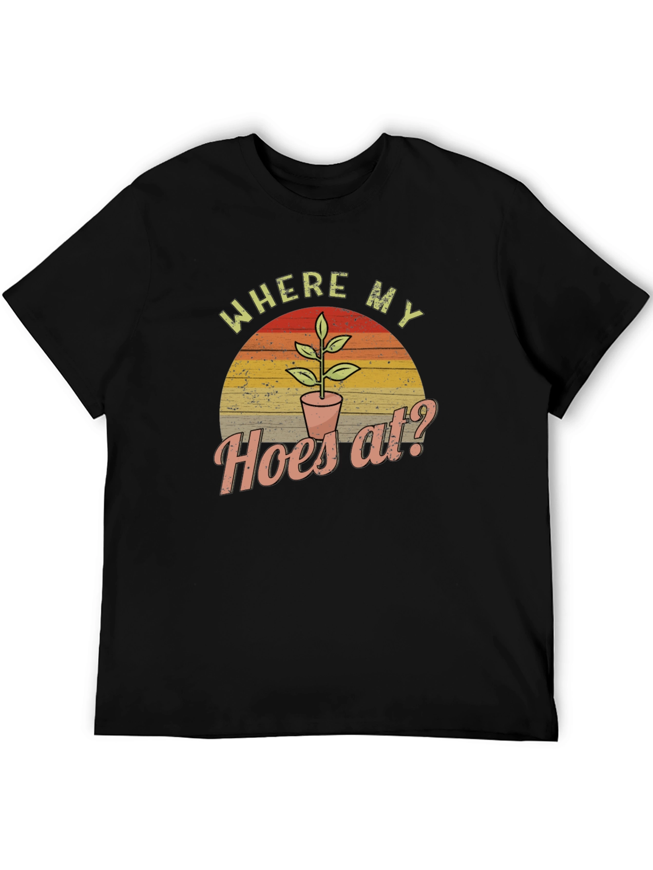 Where My Hoes At T-Shirt