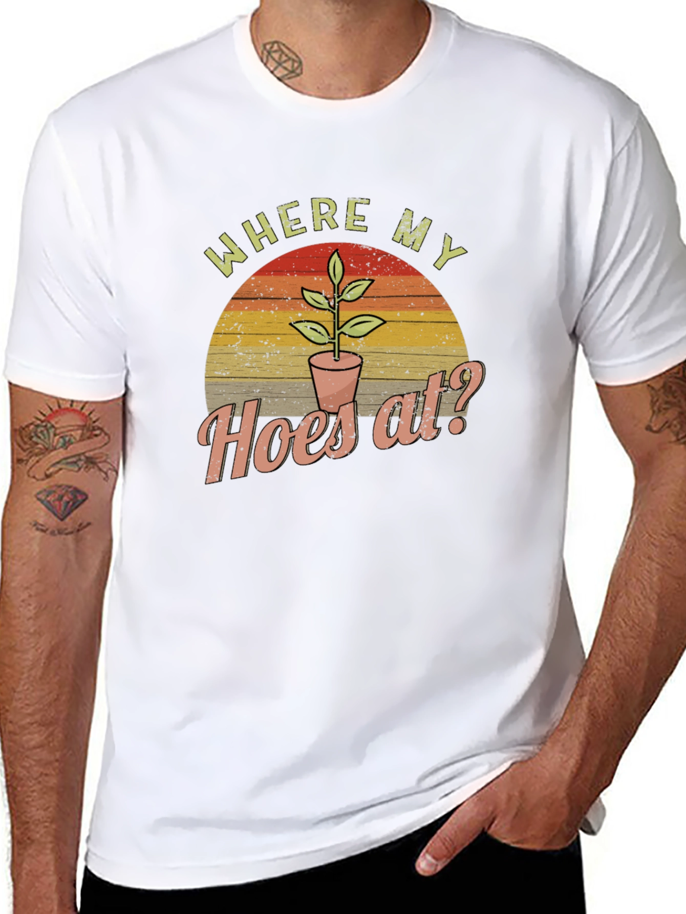 Where My Hoes At T-Shirt