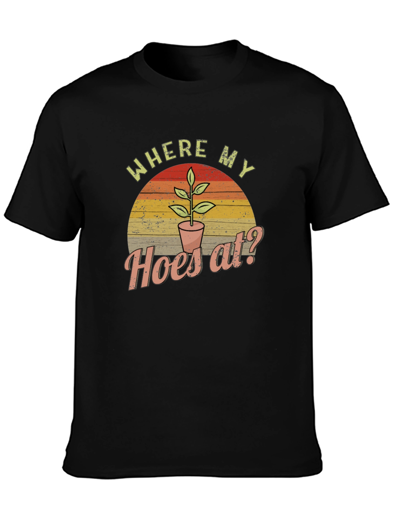 Where My Hoes At T-Shirt