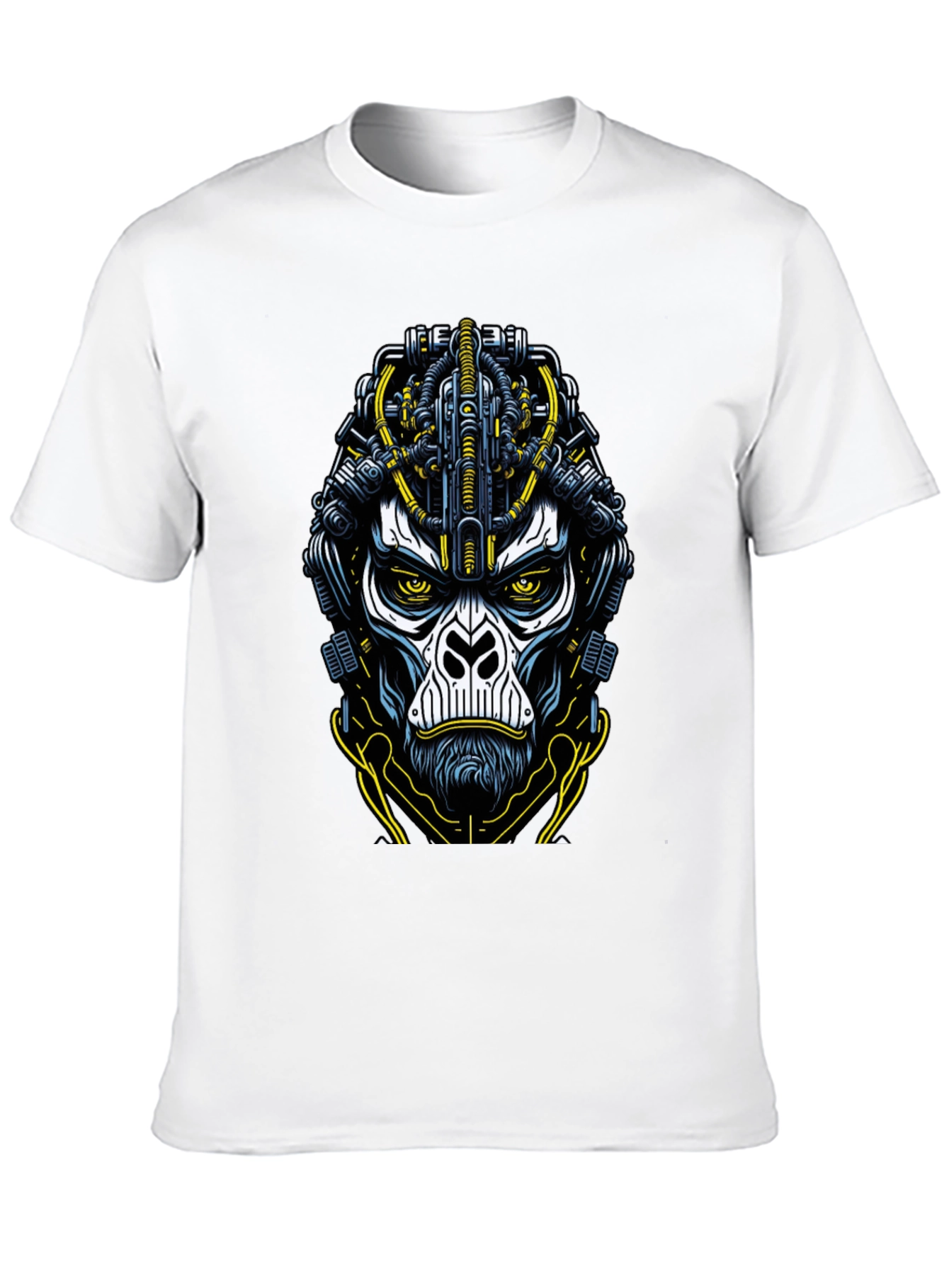 Cyborg Ape Graphic T-Shirt